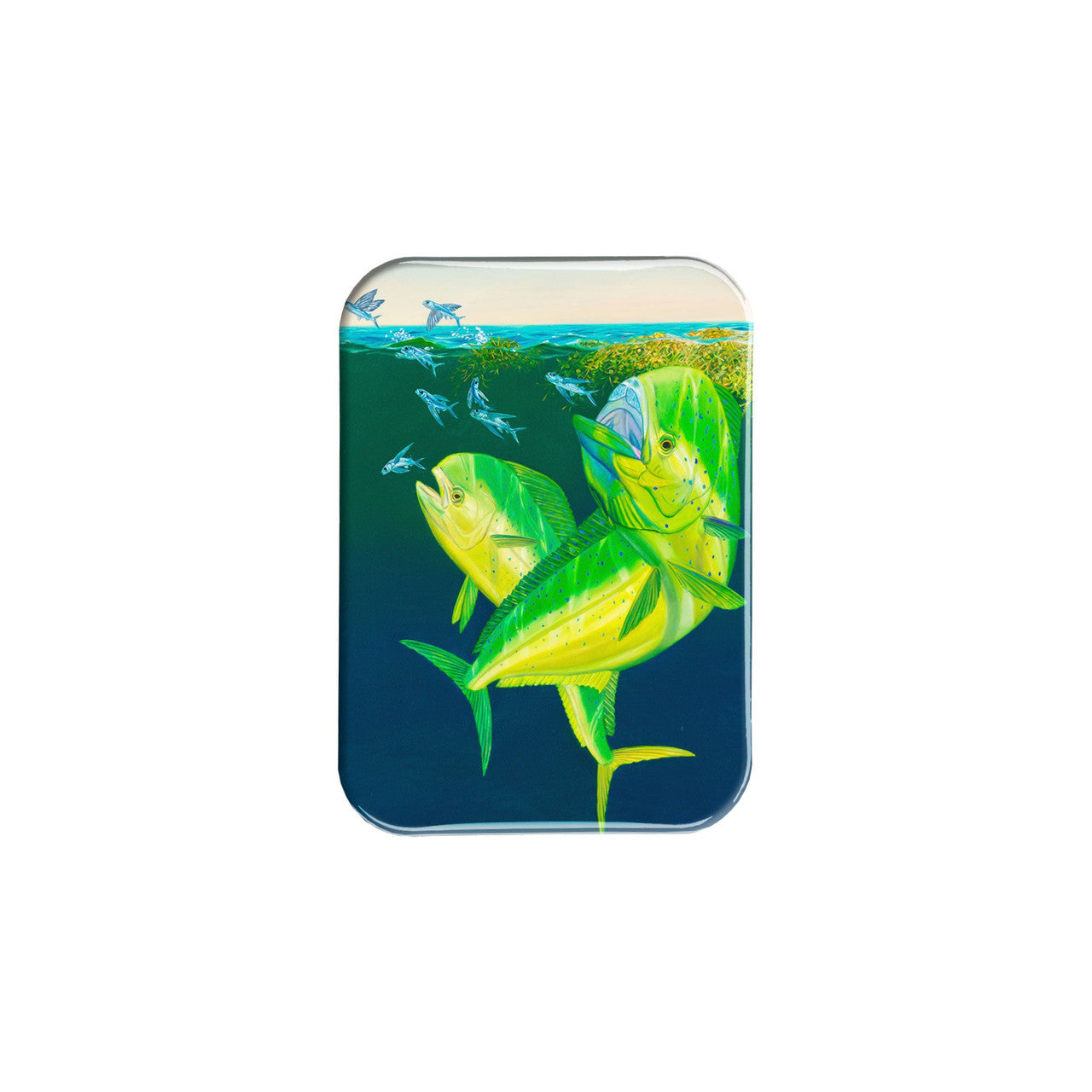 "Mahi Mayhem" - 2.5" X 3.5" Rectangle Fridge Magnets