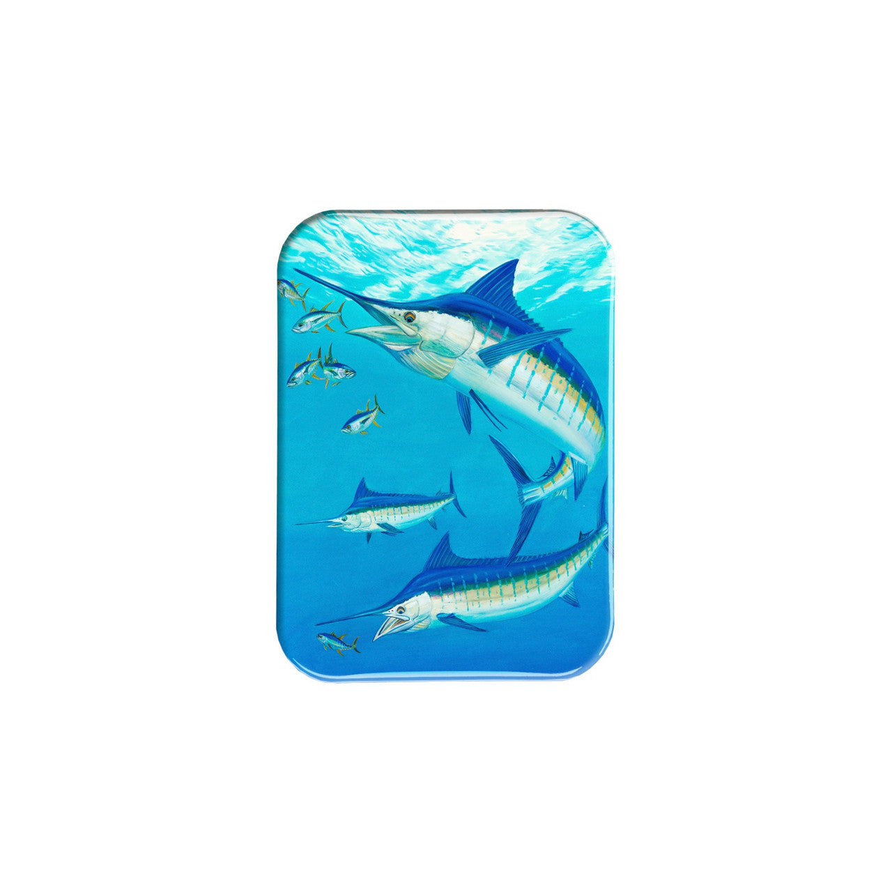 "Marlin" - 2.5" X 3.5" Rectangle Fridge Magnets
