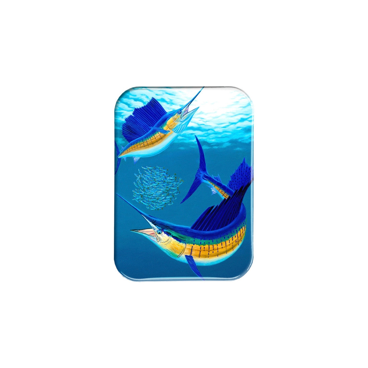 "Packed Like Sardines" - 2.5" X 3.5" Rectangle Fridge Magnets
