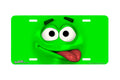 "Green Attitude" - Decorative License Plate