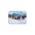 "Dashing Through the Snow" - 2.5" X 3.5" Rectangle Fridge Magnets