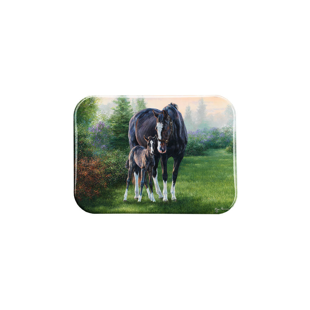 "Welcoming Wysteria" - 2.5" X 3.5" Rectangle Fridge Magnets