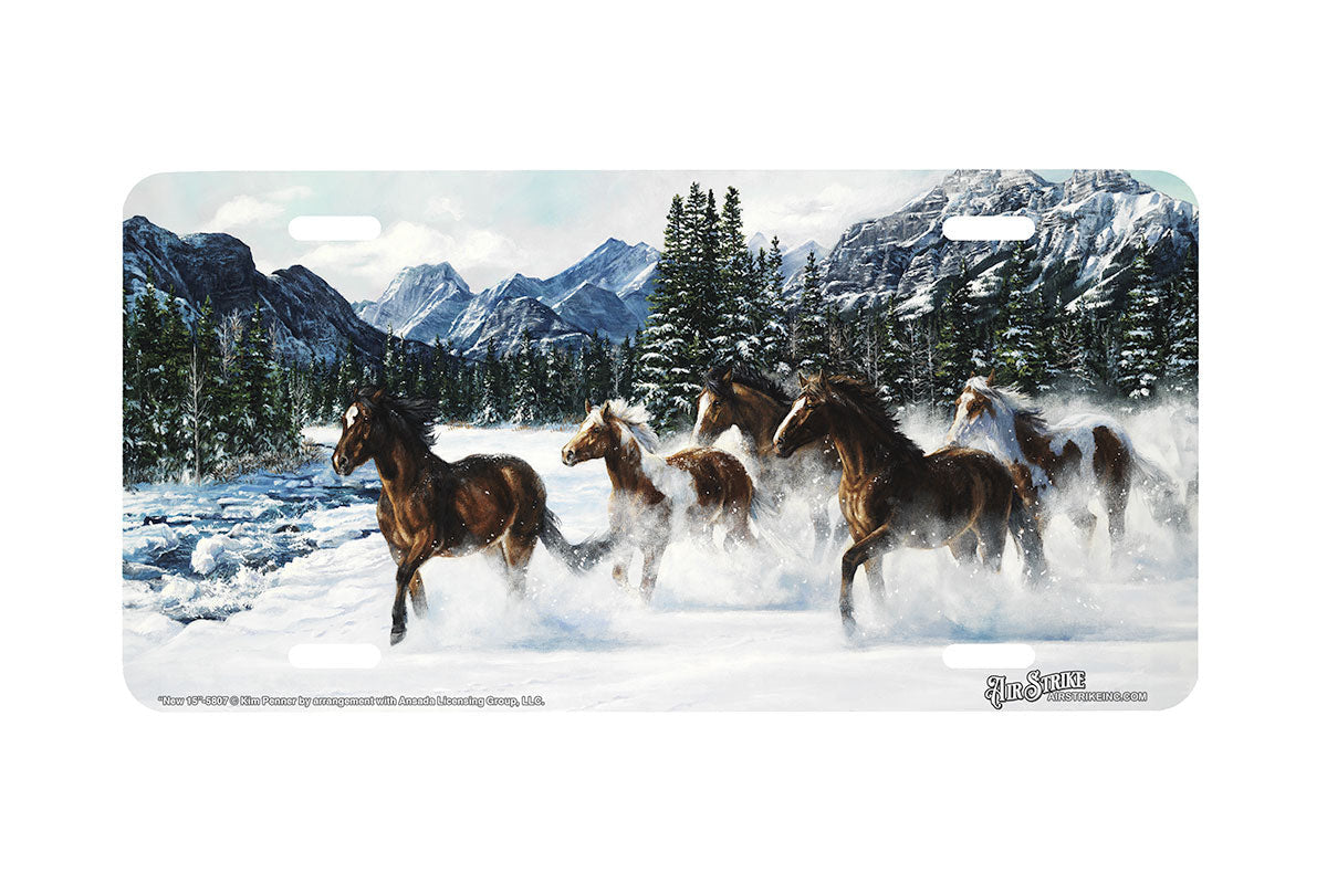 "The Snow Drifters" - Decorative License Plate