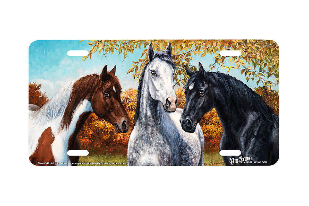 "Companions" - Decorative License Plate