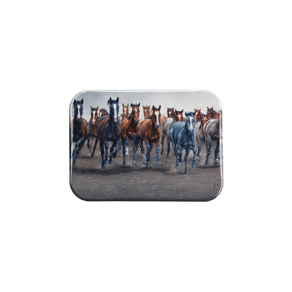 "Stampede" - 2.5" X 3.5" Rectangle Fridge Magnets