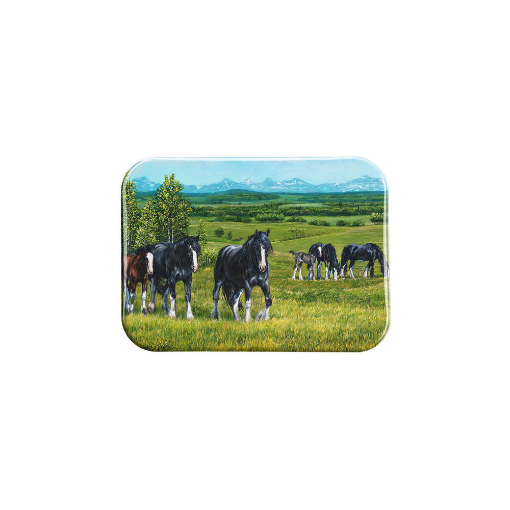"Summer Afternoon" - 2.5" X 3.5" Rectangle Fridge Magnets