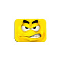 "Yellow Smirk" - 2.5" X 3.5" Rectangle Fridge Magnets