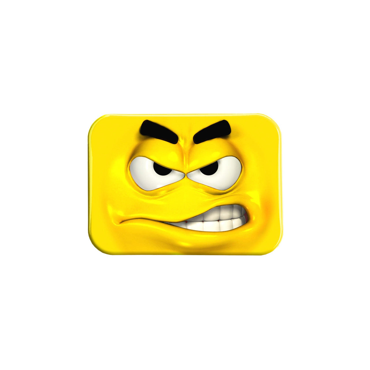 "Yellow Smirk" - 2.5" X 3.5" Rectangle Fridge Magnets