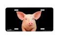 "Pig in the Middle" - Decorative License Plate