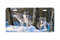 "Silent Trackers" - Decorative License Plate