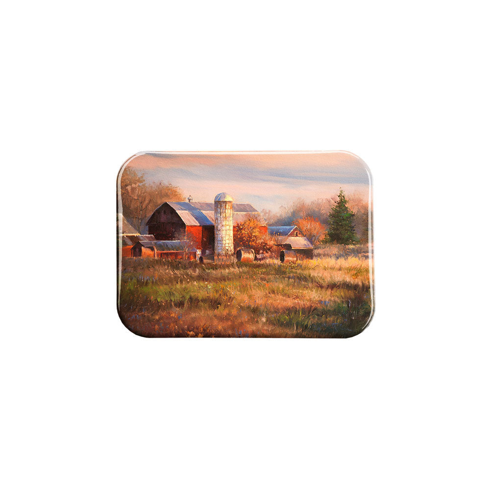 "Morning Frost II" - 2.5" X 3.5" Rectangle Fridge Magnets