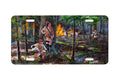 "Fire On The Mountain" - Decorative License Plate