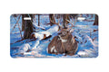 "Deep In The Woods" - Decorative License Plate
