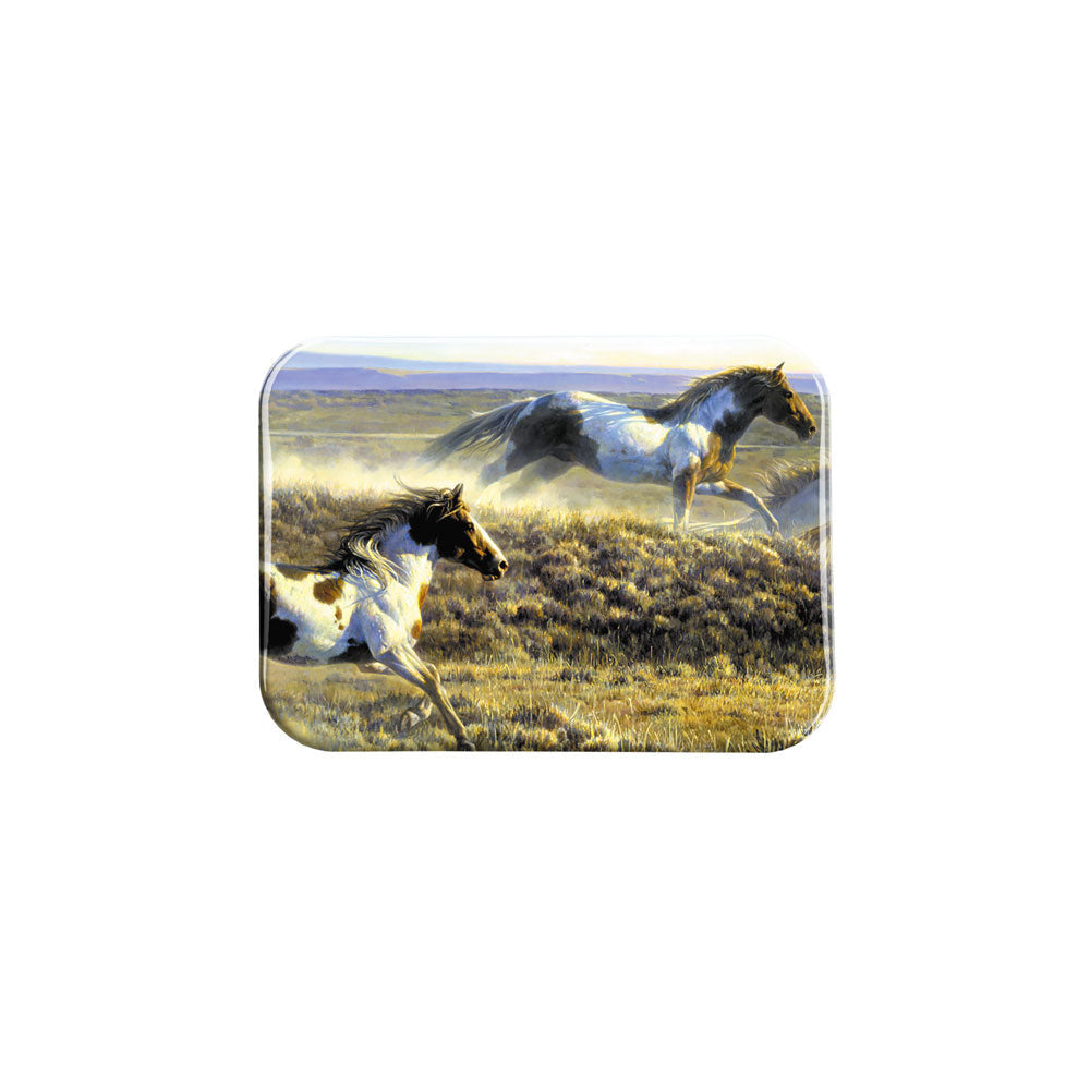 "Unbridled Spirit" - 2.5" X 3.5" Rectangle Fridge Magnets
