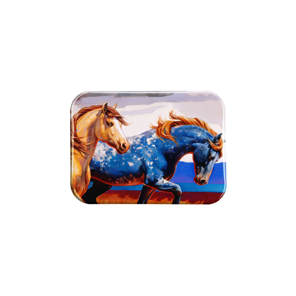 "Carousel III" - 2.5" X 3.5" Rectangle Fridge Magnets