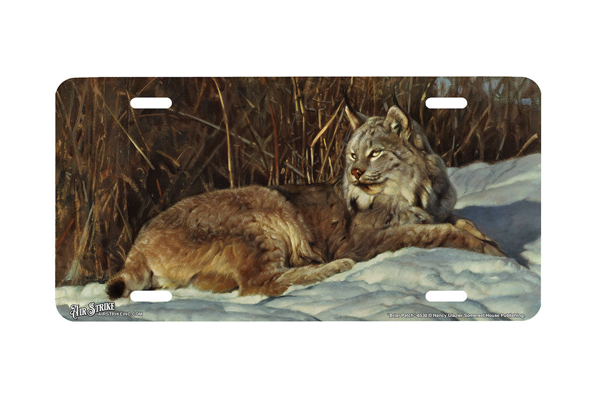 "Briar Patch" - Decorative License Plate