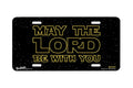 "May the Lord" - Decorative License Plate