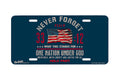 "Never Forget" - Decorative License Plate