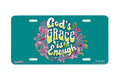 "Grace Enough" - Decorative License Plate