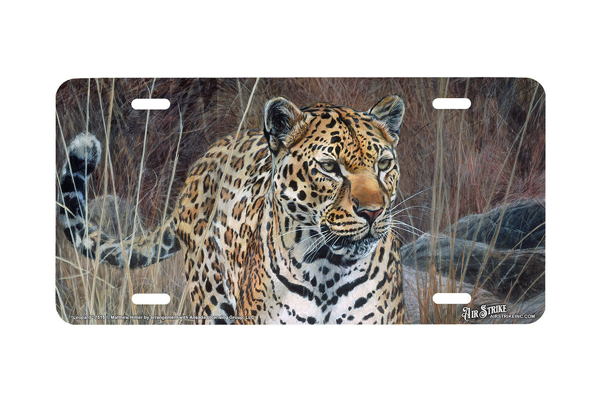 "Leopard" - Decorative License Plate
