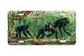 "Chimps" - Decorative License Plate