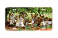 "Lion Siesta" - Decorative License Plate