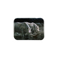 "Govante White Rhinos" - 2.5" X 3.5" Rectangle Fridge Magnets