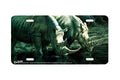"Govante White Rhinos" - Decorative License Plate