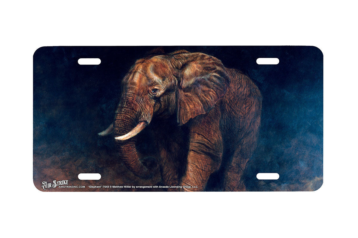 "Elephant" - Decorative License Plate