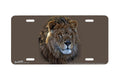 "Lion Portrait" - Decorative License Plate