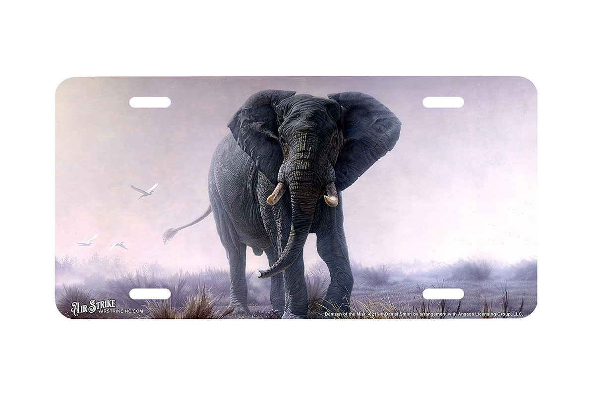 "Denizen of the Mist" - Decorative License Plate