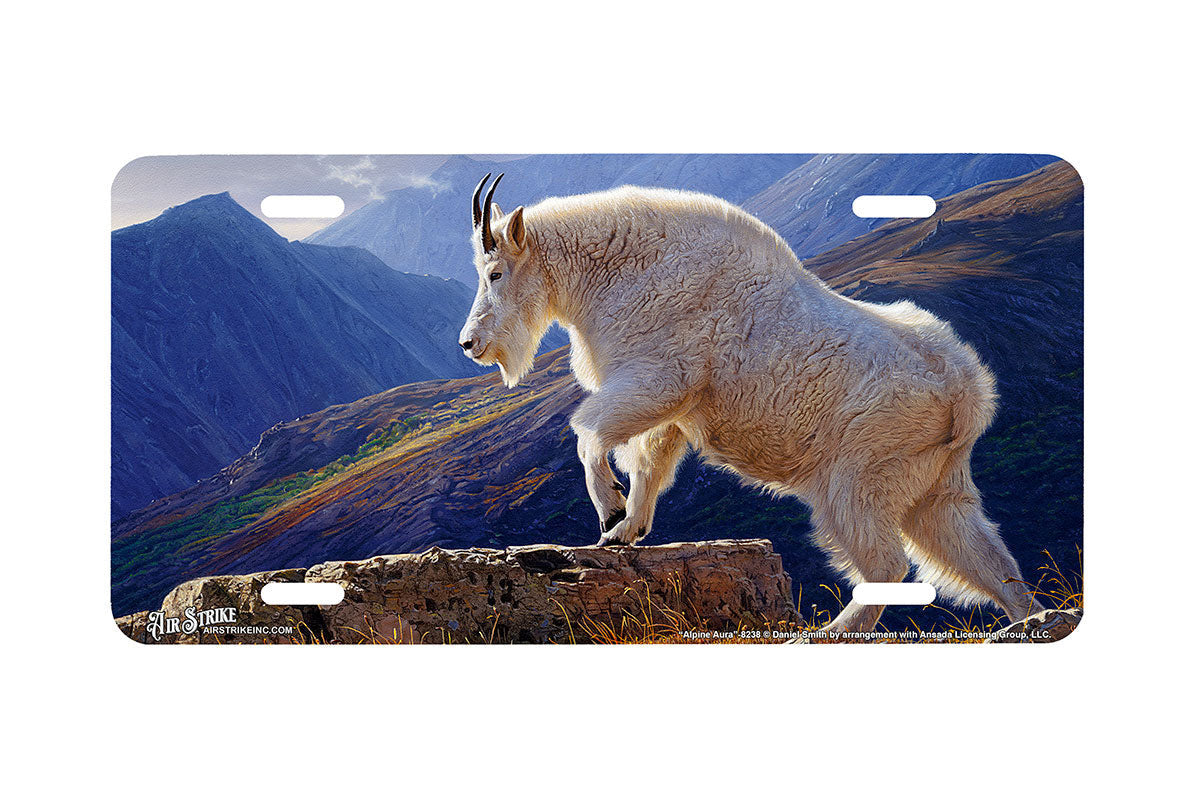 "Alpine Aura" - Decorative License Plate