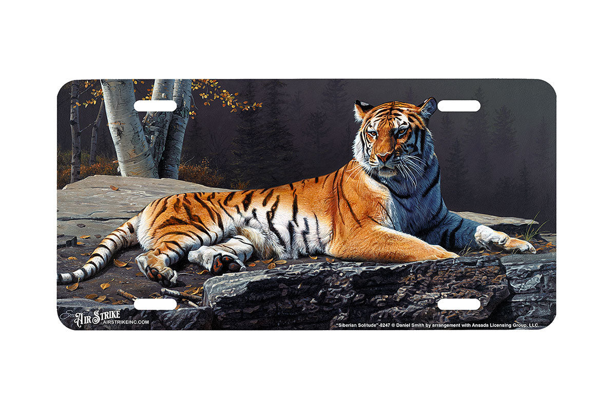 "Siberian Solitude" - Decorative License Plate