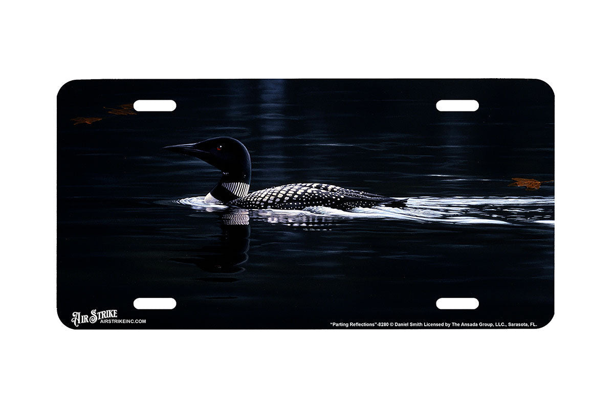 "Parting Reflections" - Decorative License Plate