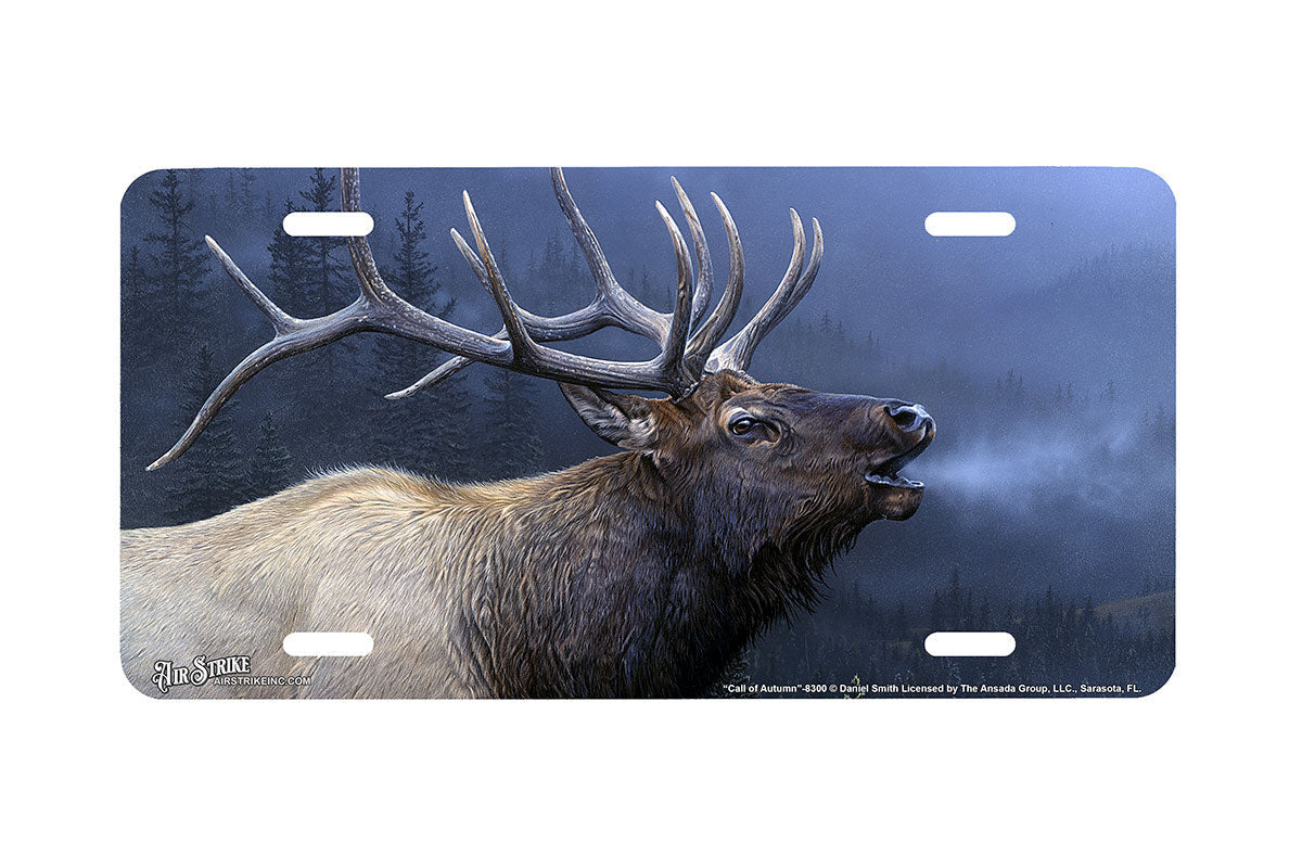 "Call of Autumn II" - Decorative License Plate