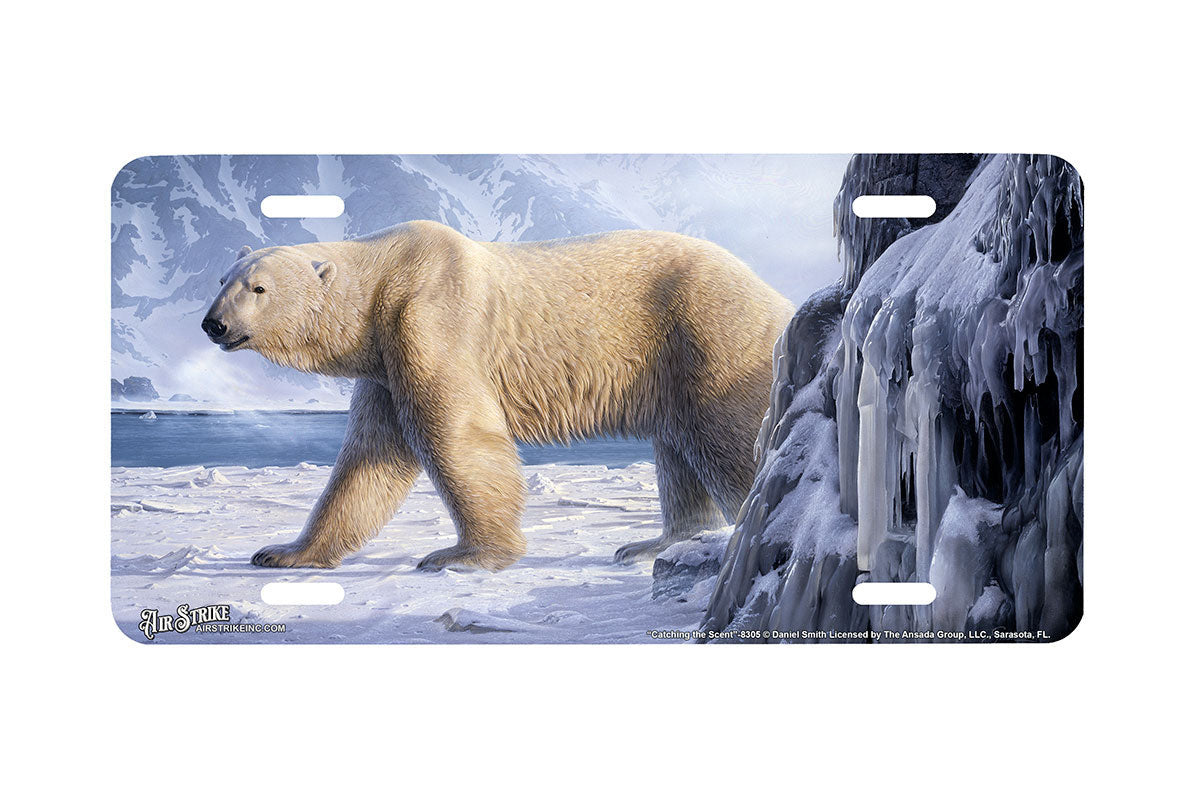 "Catching the Scent " - Decorative License Plate