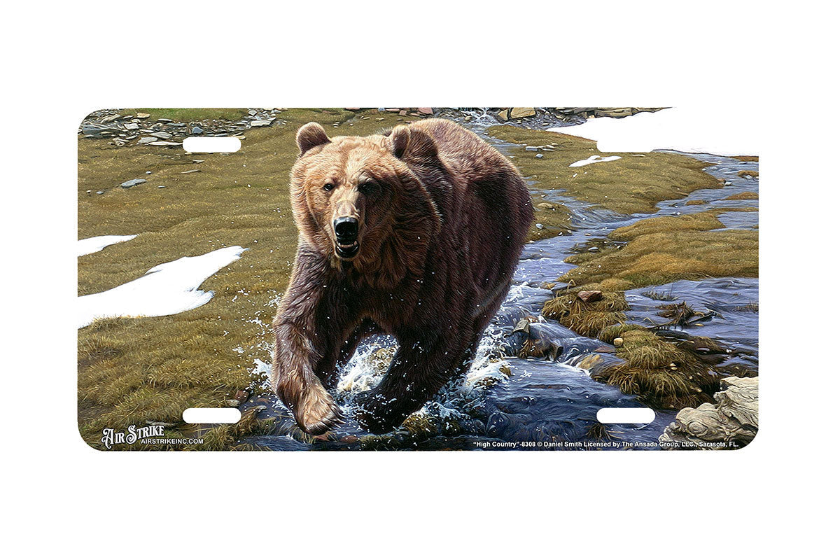 "High Country" - Decorative License Plate