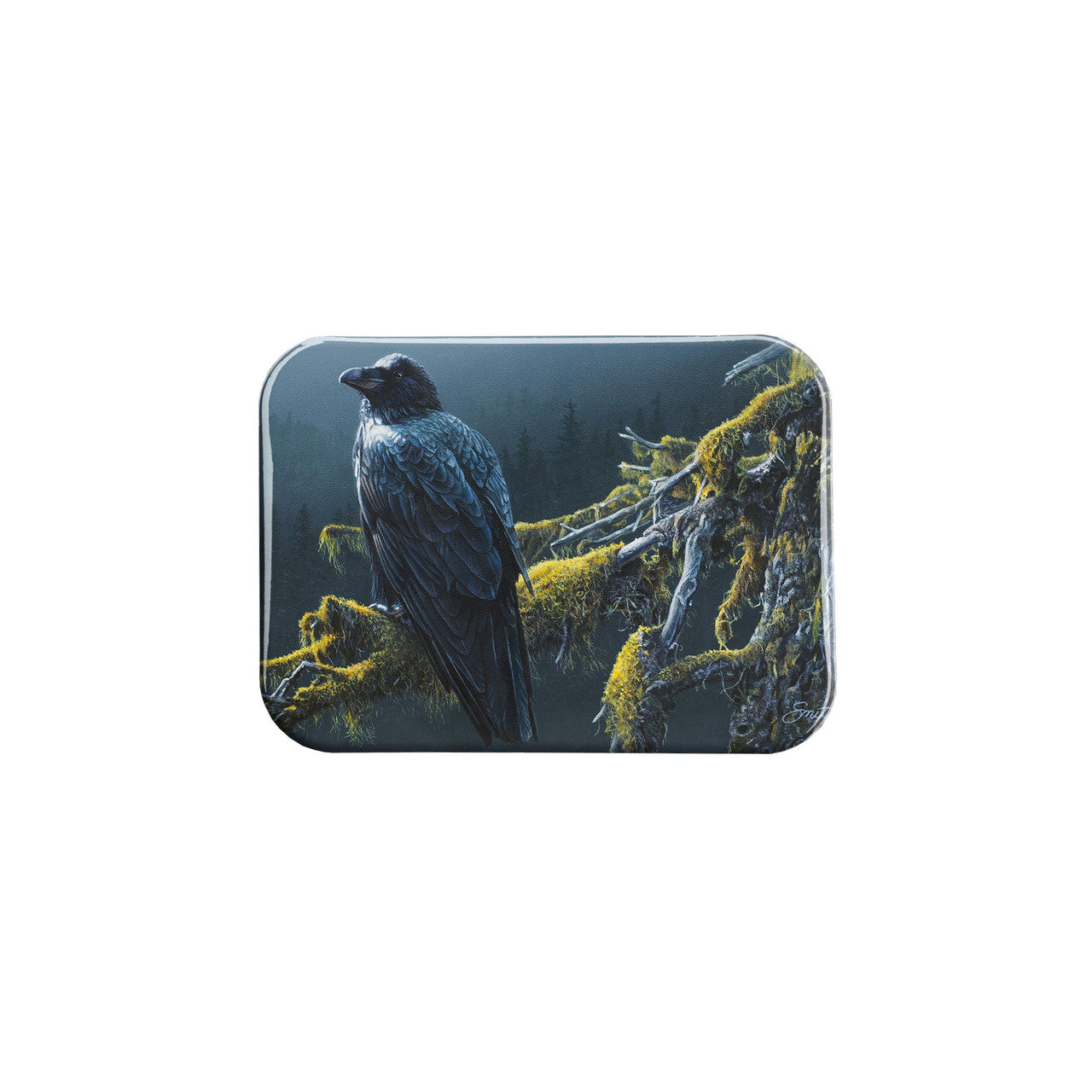 "Mountain Sentinel" - 2.5" X 3.5" Rectangle Fridge Magnets