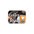 "Coffee and Jesus" - 2.5" X 3.5" Rectangle Fridge Magnets