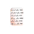 "Women of the Bible Floral" - 2.5" X 3.5" Rectangle Fridge Magnets
