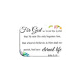 "John 316" - 2.5" X 3.5" Rectangle Fridge Magnets