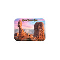 Arches Balanced Rock Sunset – 2.5" x 3.5" Rectangle Fridge Magnet