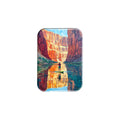 Desert Stand Up Paddleboarding – 2.5" x 3.5" Rectangle Fridge Magnet