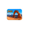 Arches Delicate Arch Golden Hour – 2.5" x 3.5" Rectangle Fridge Magnet