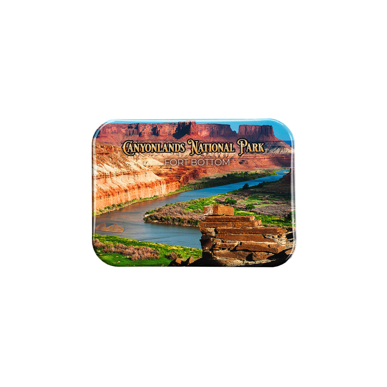 Canyonlands Desert Vista – 2.5" x 3.5" Rectangle Fridge Magnet