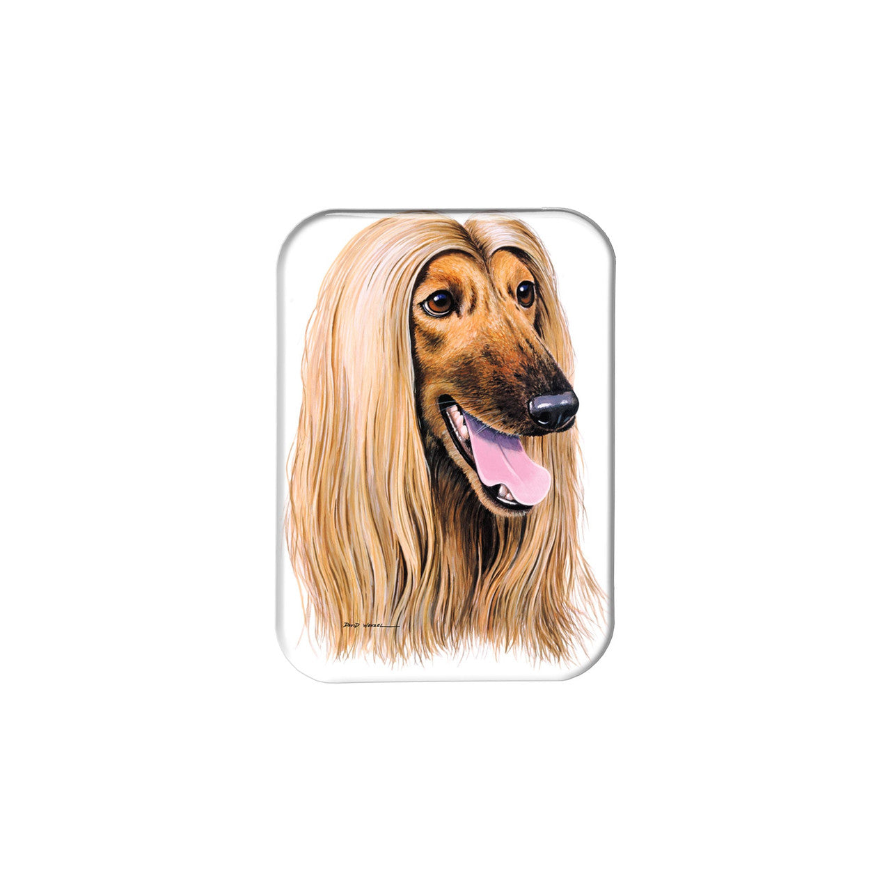 "Afghan Hound" - 2.5" X 3.5" Rectangle Fridge Magnets
