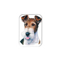 "Wirefox Terrier" - 2.5" X 3.5" Rectangle Fridge Magnets