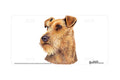 "Welsh Terrier" - Decorative License Plate