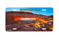 "Canyonlands National Park Mesa Arch" - Decorative License Plate
