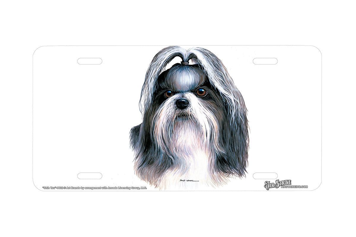 "Shih Tzu" - Decorative License Plate